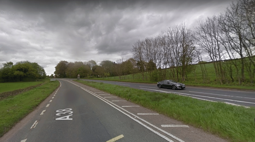 Speed limit cut and other safety works start on A38 'killer' stretch